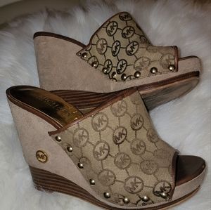 Michael kors Belinda mule wedge heel